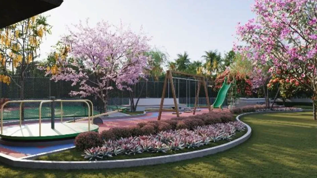 Spacious living room in 2600 sq.ft villa at Valby Ira The Earth